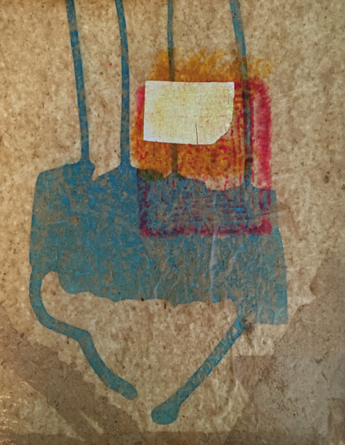 Untitled (Abstract), Collage on Paper